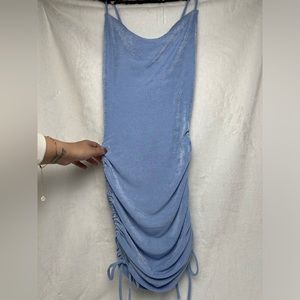 BLUE SUMMER DRESS - SIZE MEDIUM